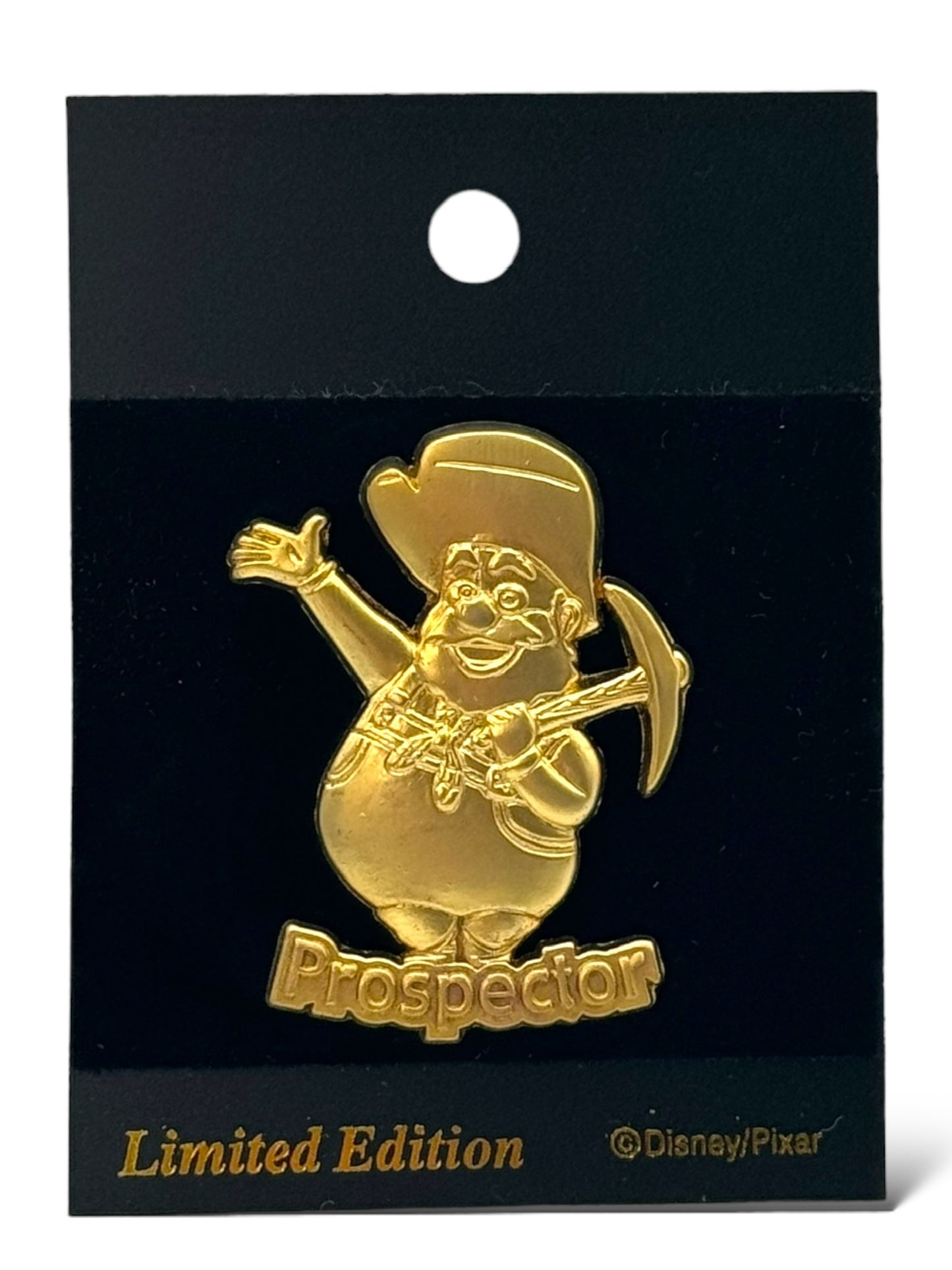 JDS 100 Relief Gold Tone Prospector Pin