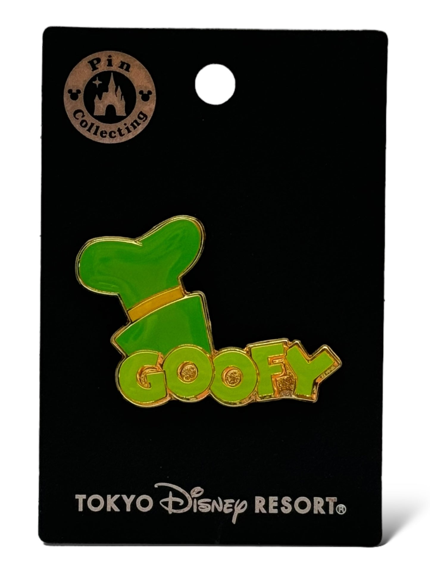 TDR Character Name Goofy Pin
