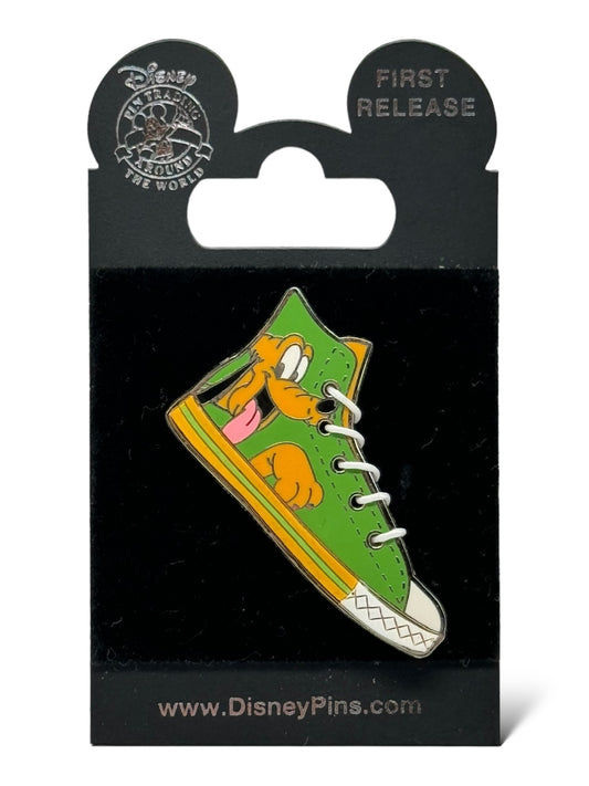 Disney Parks Character Sneaker Pluto Pin