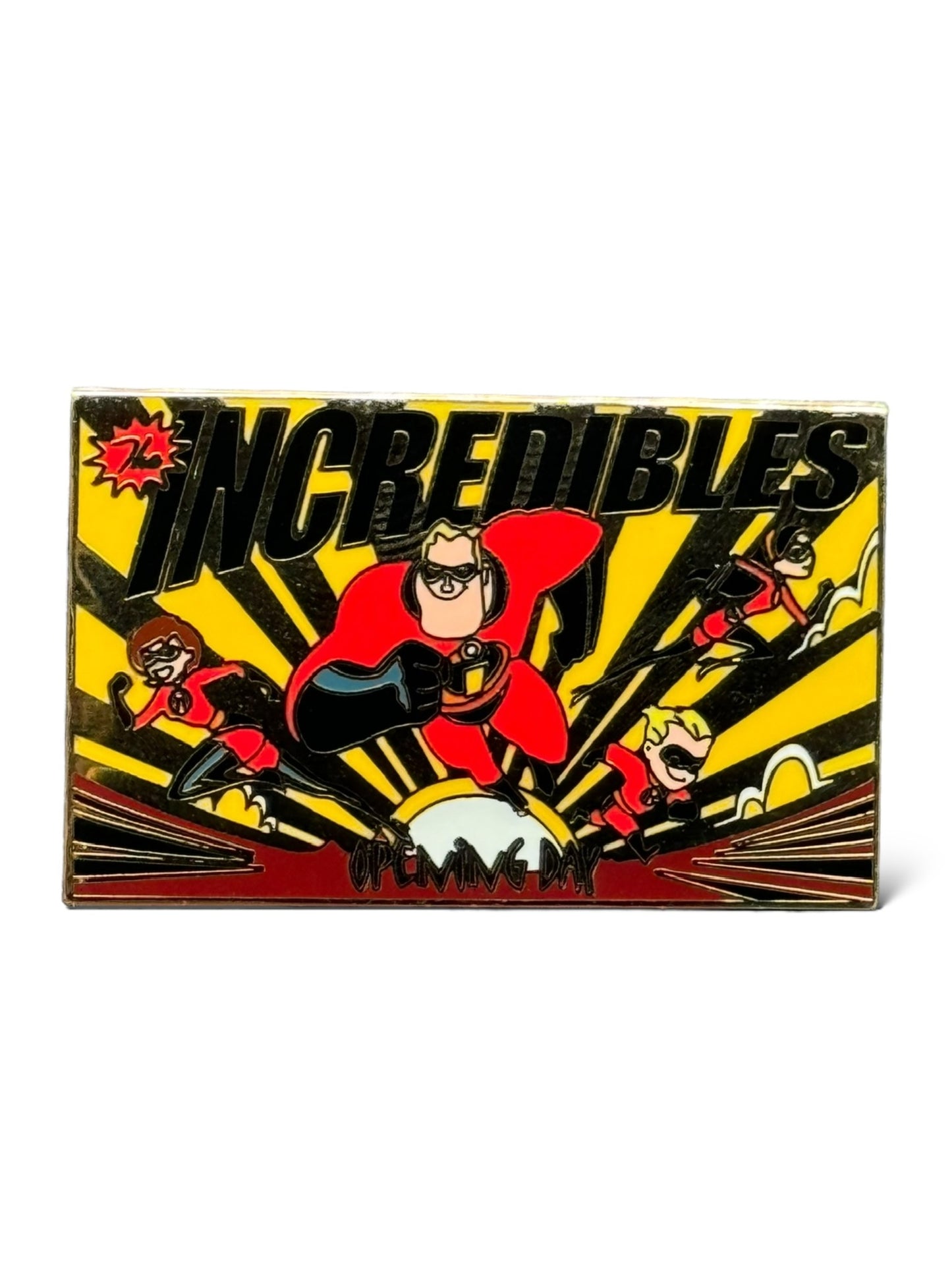 DEC Cast Exclusive The Incredibles Opening Day Pin