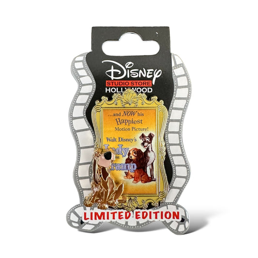 DSSH Classic Movie Poster Lady and The Tramp Pin