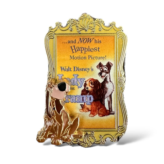 DSSH Classic Movie Poster Lady and The Tramp Pin