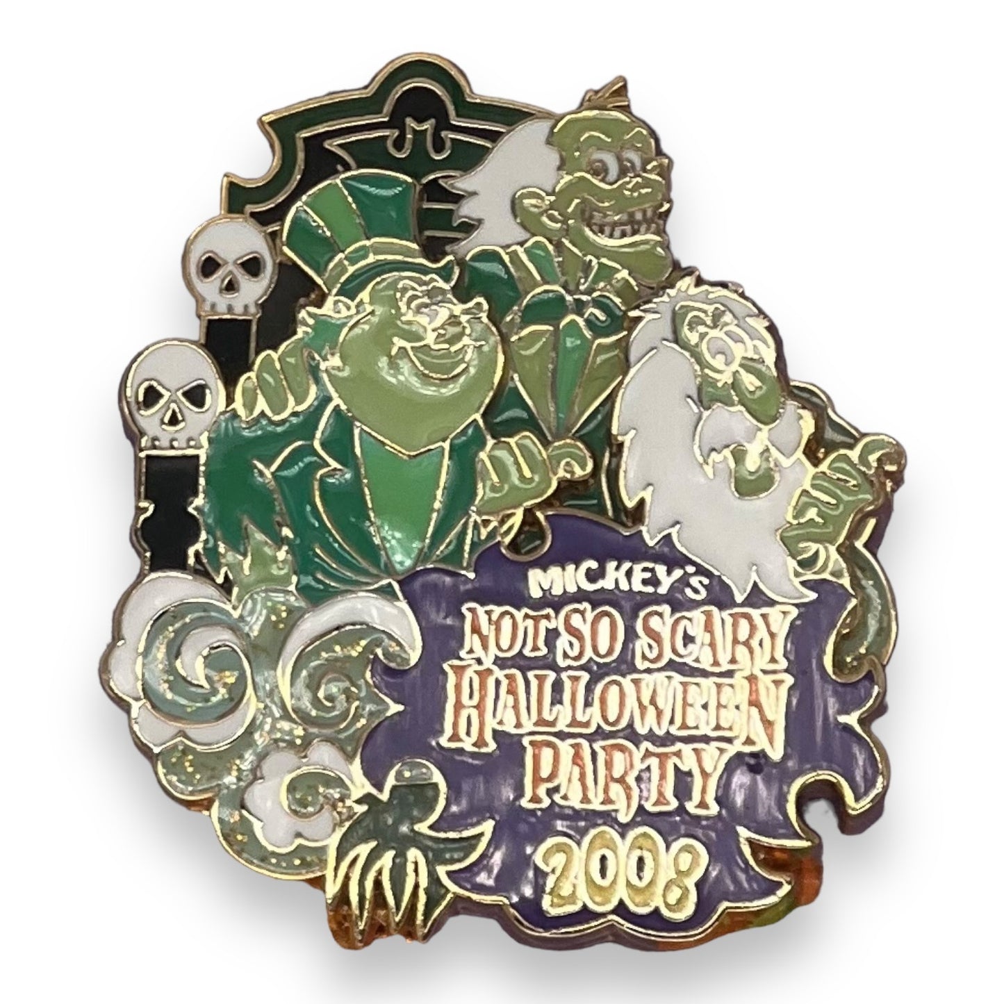 WDW Mickey's Not So Scary Halloween Party 2008 Hitchhiking Ghosts Pin