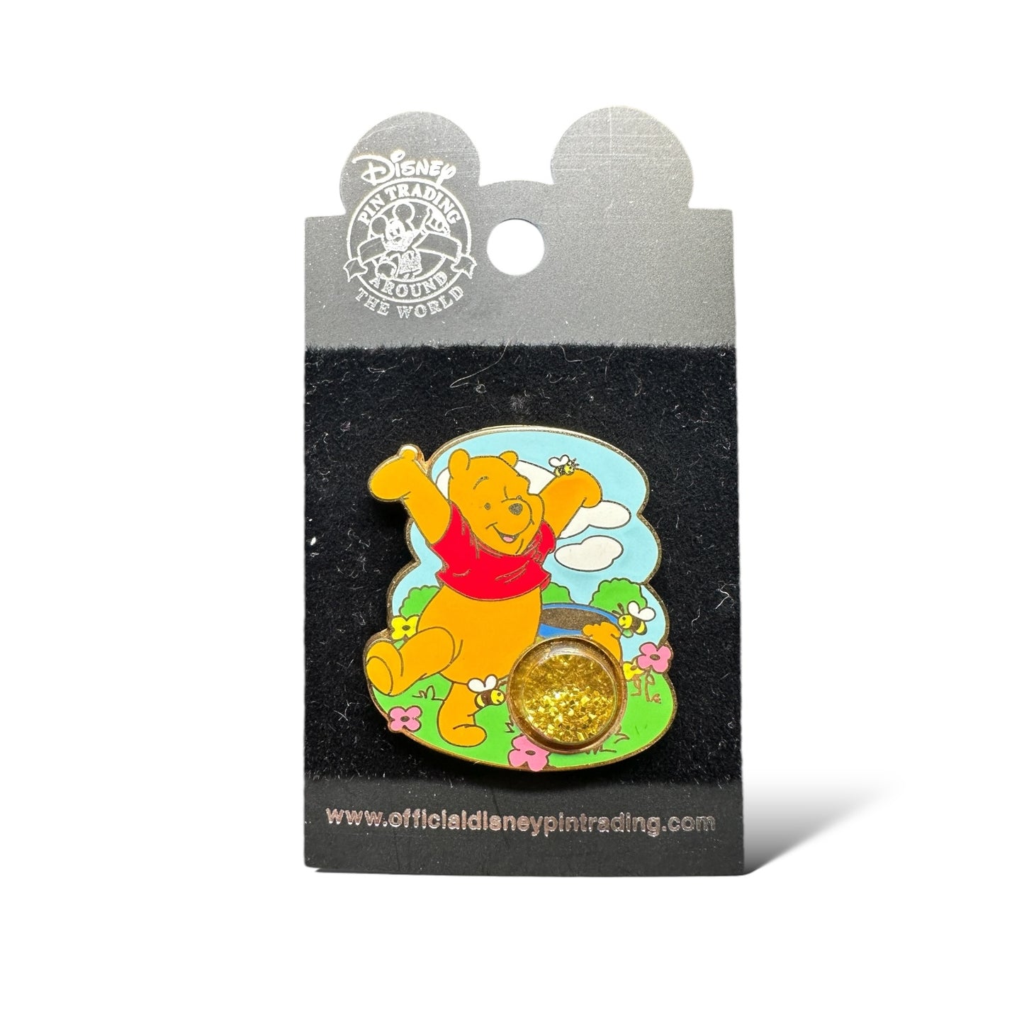 WDW Pooh Glitter Hunny Pot Pin