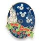 WDW Happy Holidays 2001 Castle Light-Up Pin