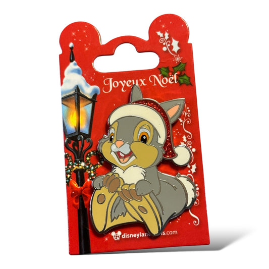 DLRP Christmas Thumper Santa Hat Pin