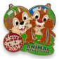 WDW Merry Christmas 2004 Animal Kingdom Chip n' Dale Pin