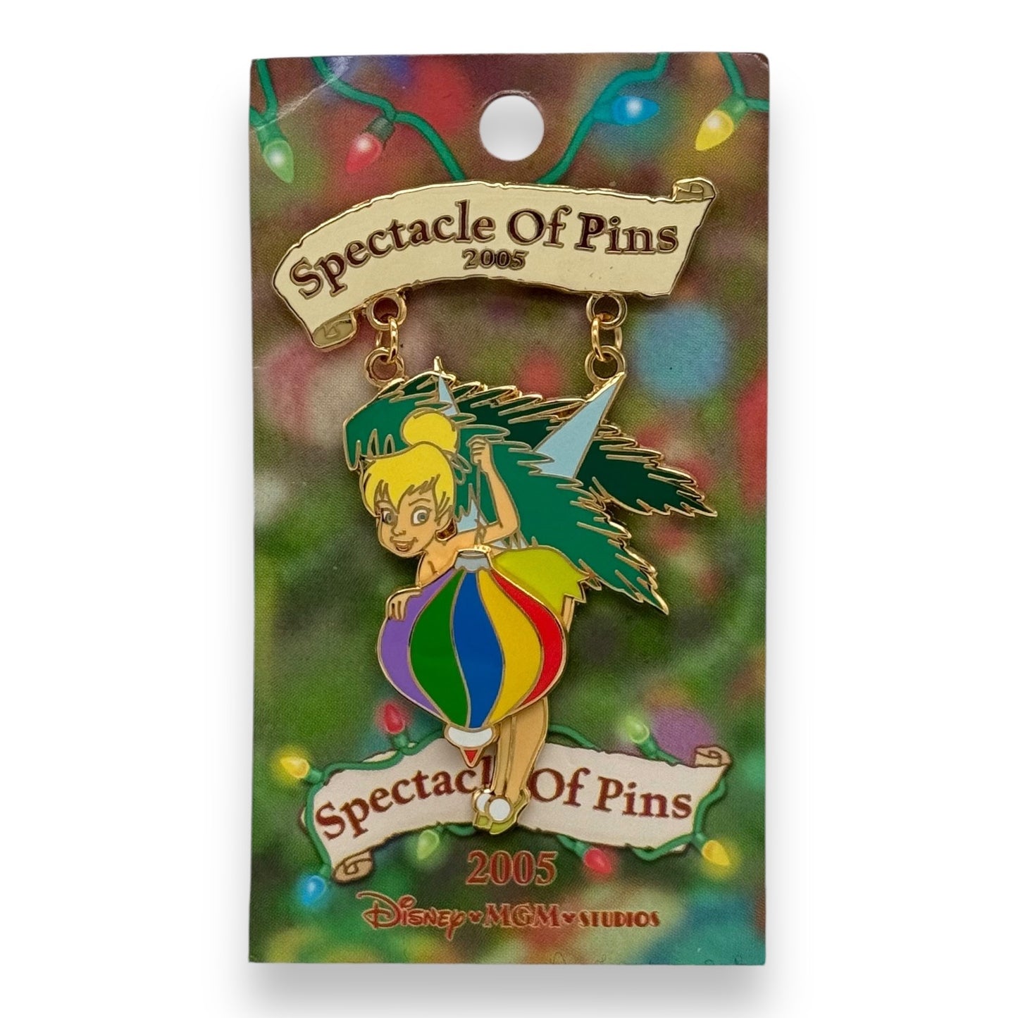 WDW Spectacle of Pins 2005 Tinker Bell Christmas Tree Pin