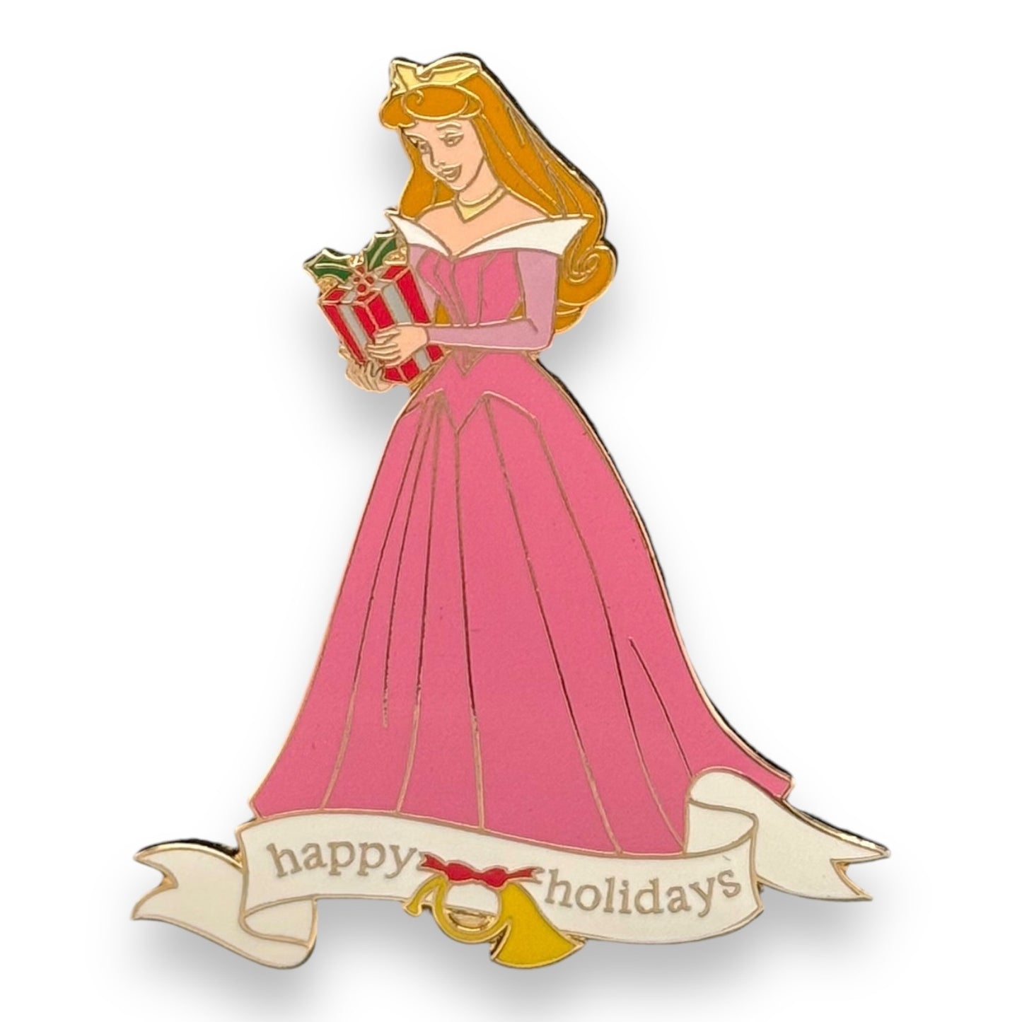 Disney Auctions Happy Holidays Aurora Pin