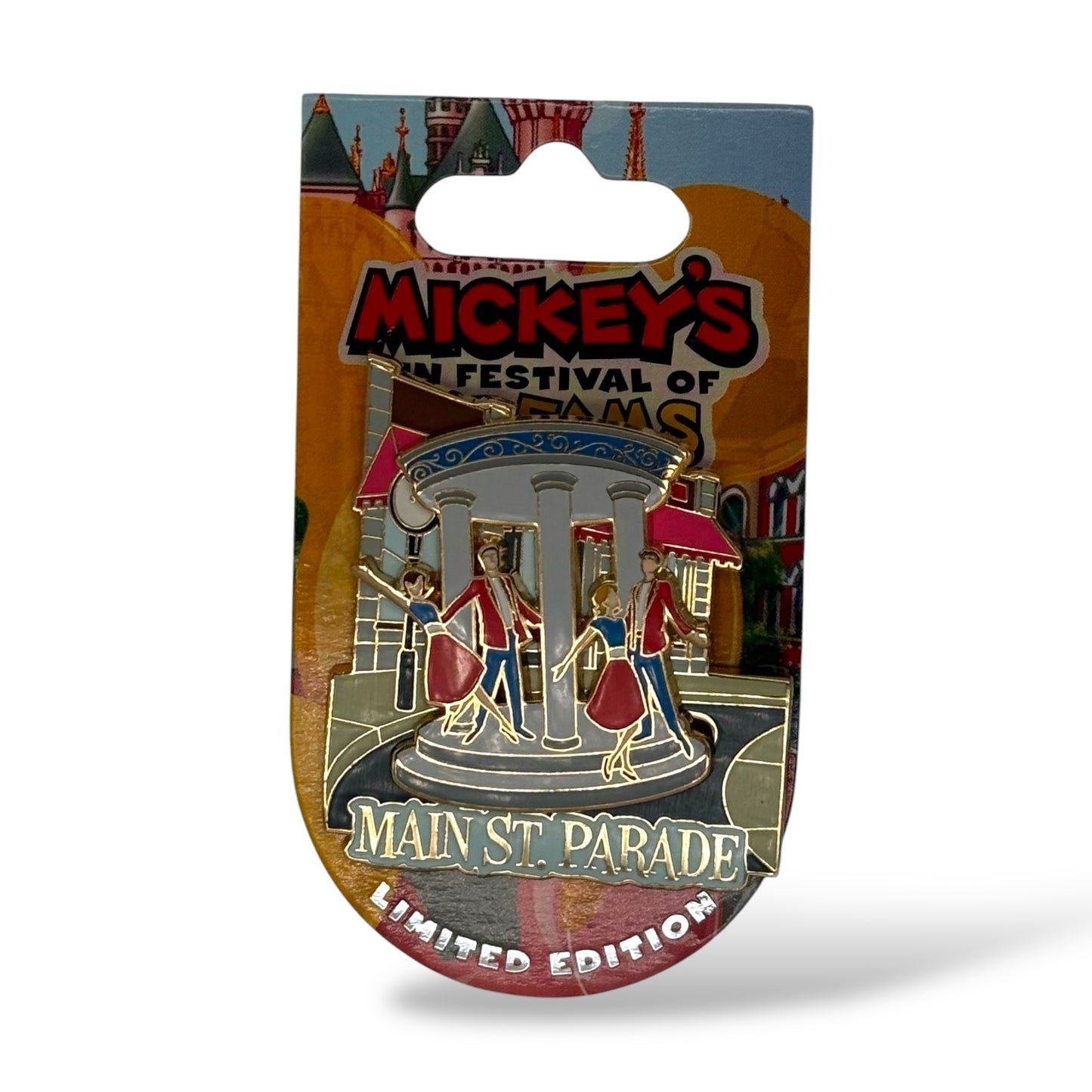 DLR Mickey's Pin Festival of Dreams Where Everyday is a Parade Main St. Parade Pin