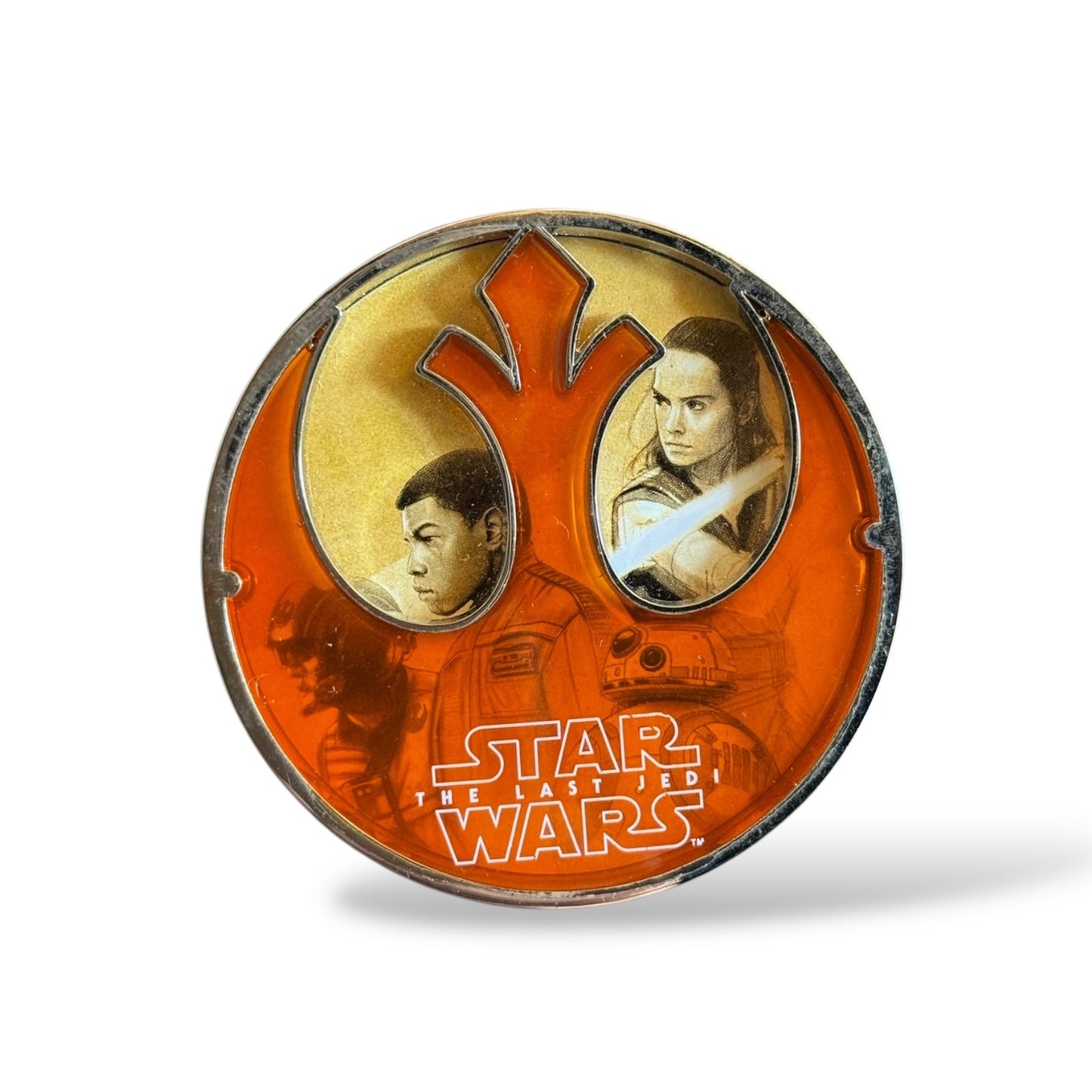 Disney Parks Star Wars: The Last Jedi Force for Change Pin