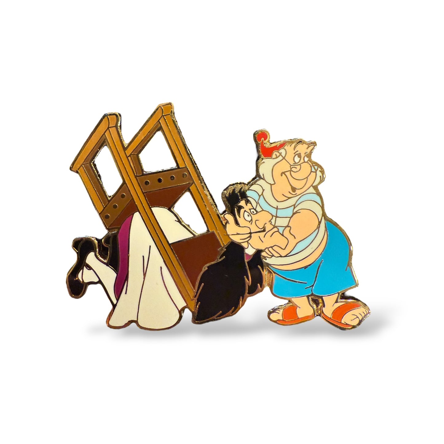 Disney Auctions Hook in The Barber's Chair With Smee Pin