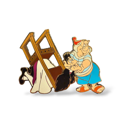 Disney Auctions Hook in The Barber's Chair With Smee Pin