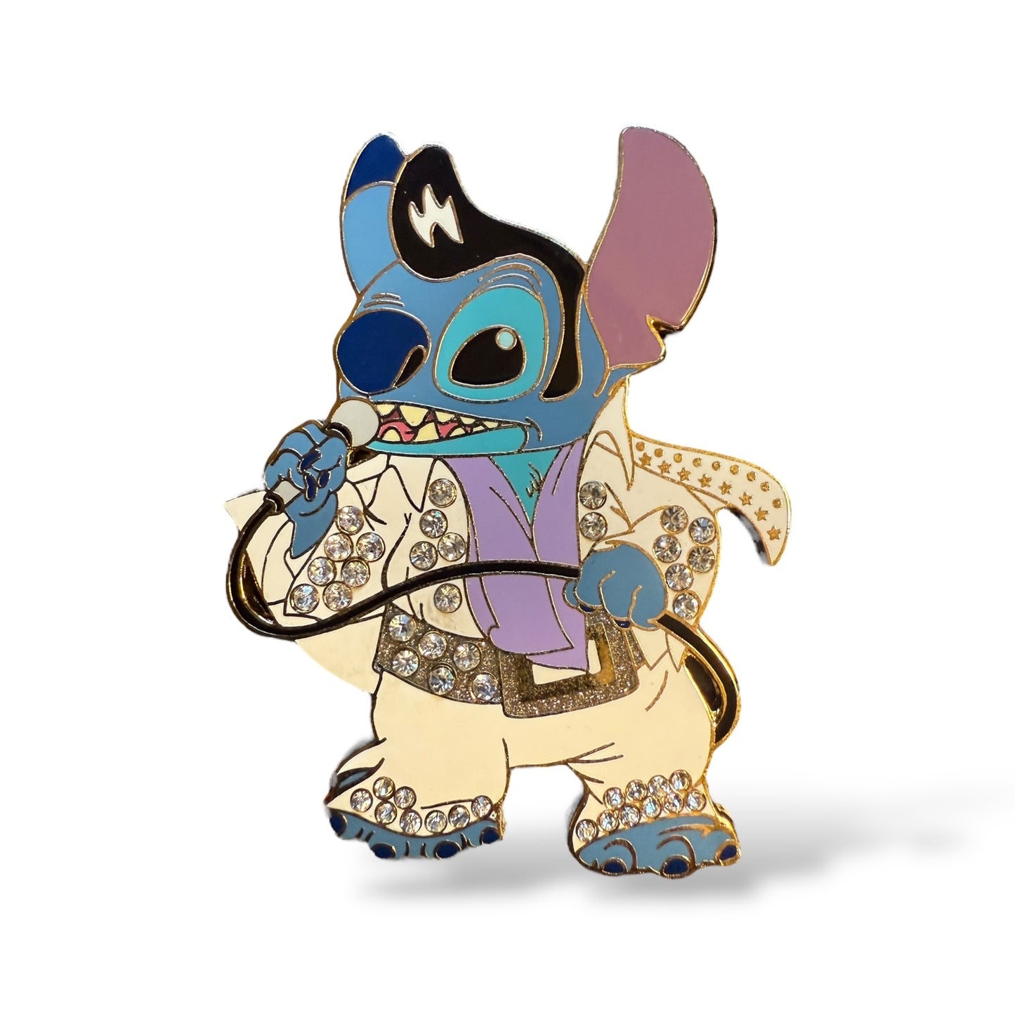 Disney Auctions Elvis With Microphone Pave Pin
