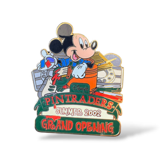 WDW Mickey Mouse Pin Traders Summer 2002 Grand Opening Pin