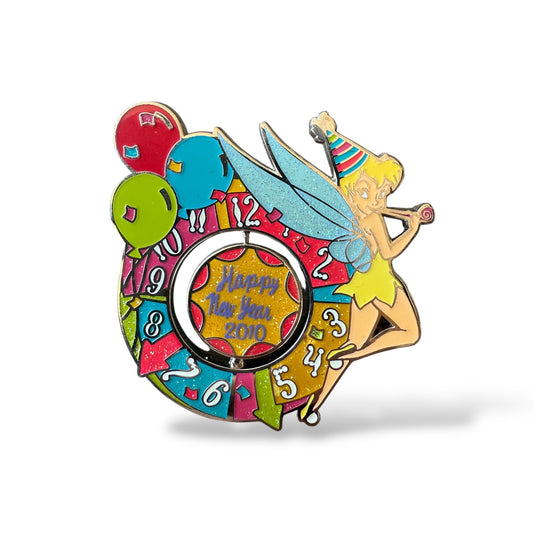 DEC 2010 New Year's Eve Spinner Pin