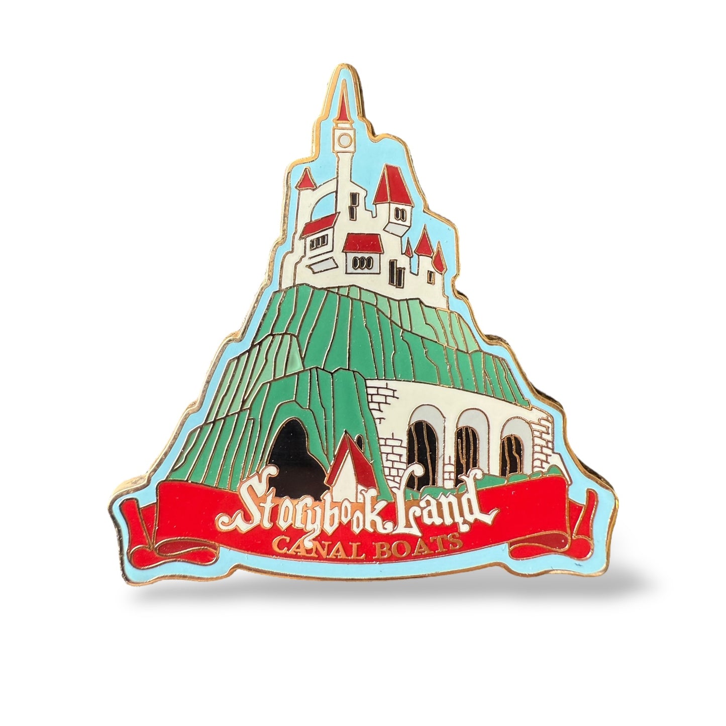 DLR Storybook Land Canal Boats Castle on the Hilltop Pin