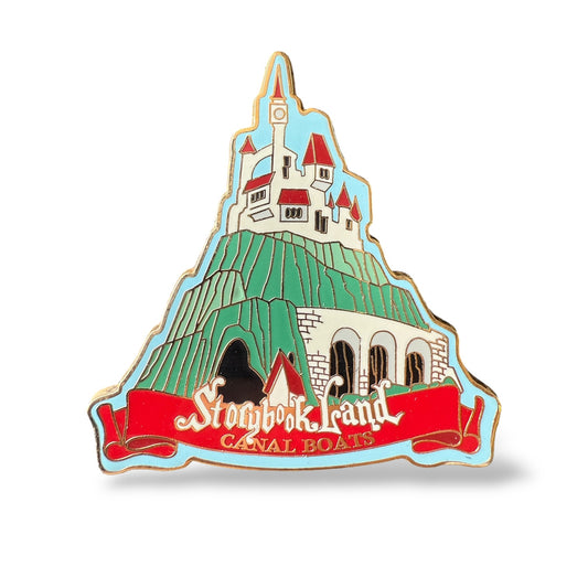 DLR Storybook Land Canal Boats Castle on the Hilltop Pin