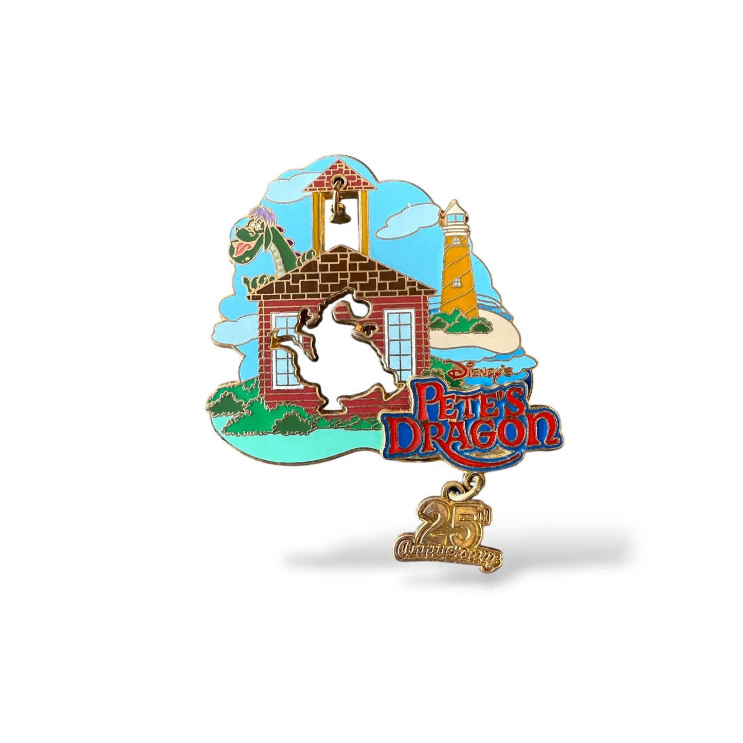 DLR Pete's Dragon 25th Anniversary Dangle Pin