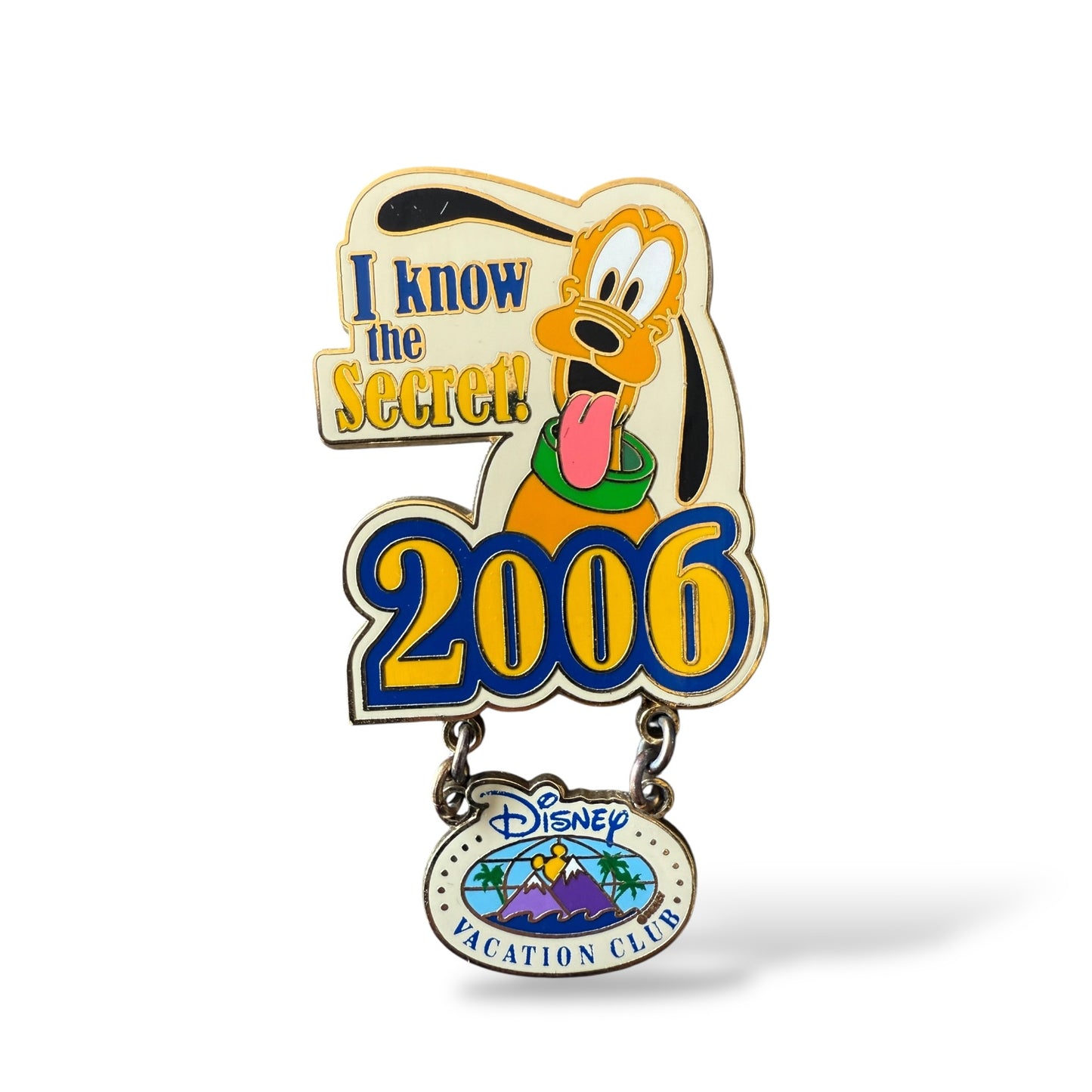 DVC I Know the Secret Pluto Dangle Pin