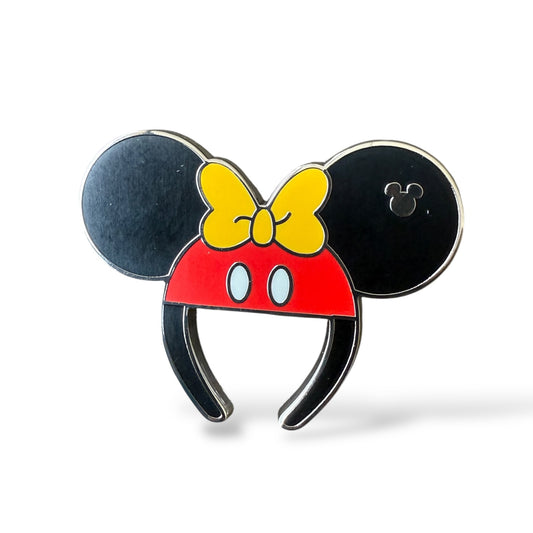 Cast Lanyard Earbands Mickey Mouse Hidden Mickey Pin