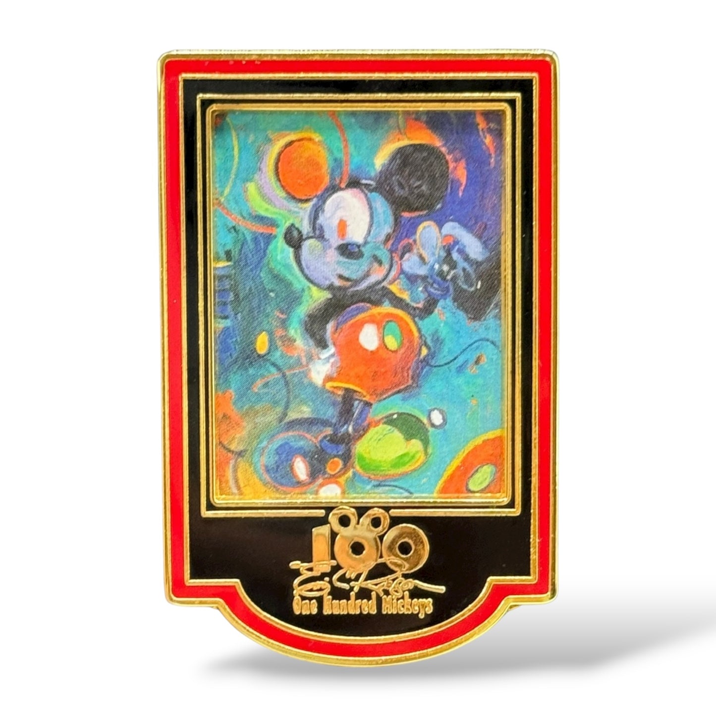 DLR One Hundred Mickeys Mouse-a-Motion Pin