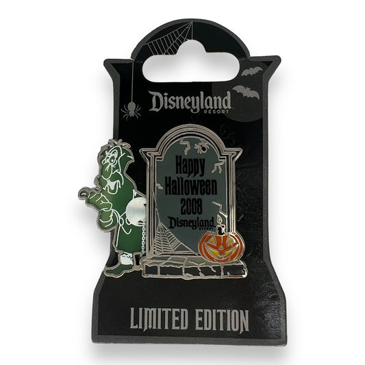 DLR Happy Halloween 2008 Haunted Mansion Tombstone Gus Pin