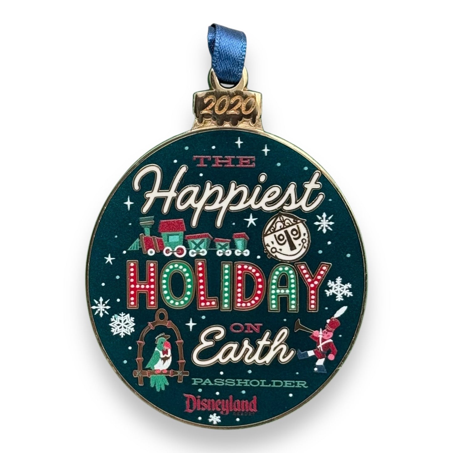 DLR Happiest Holidays on Earth Annual Passholder Pluto 2 Pin Set