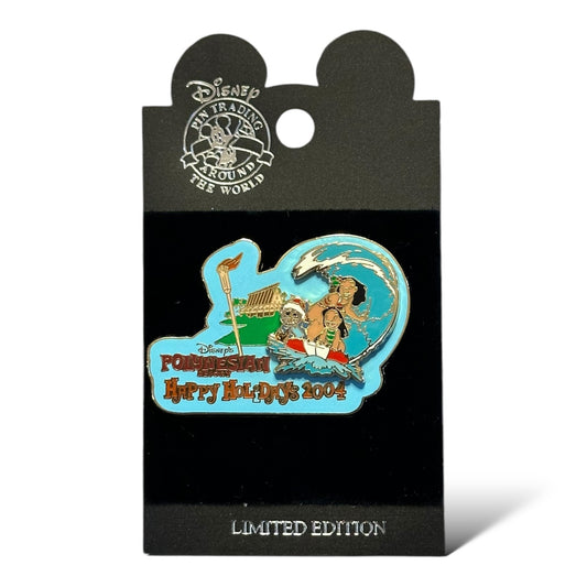 WDW Happy Holidays 2004 Polynesian Resort Pin