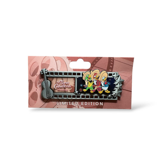 WDI Anniversary Film Strip The Three Caballeros Pin