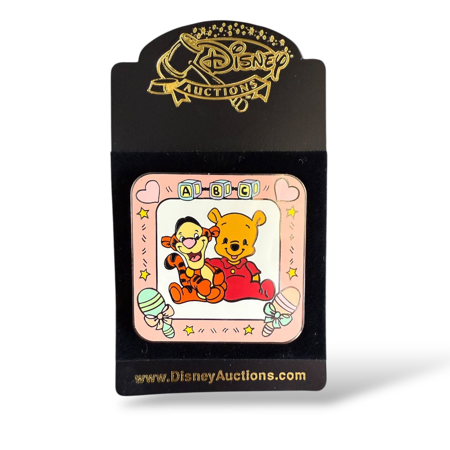 Disney Auctions Baby Pooh & Tigger Frame Pin
