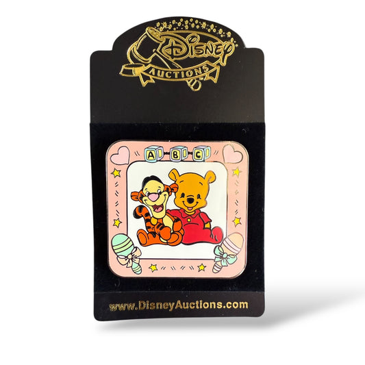 Disney Auctions Baby Pooh & Tigger Frame Pin