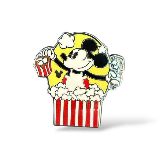 Cast Lanyard Character Popcorn Labels Mickey Hidden Mickey Pin
