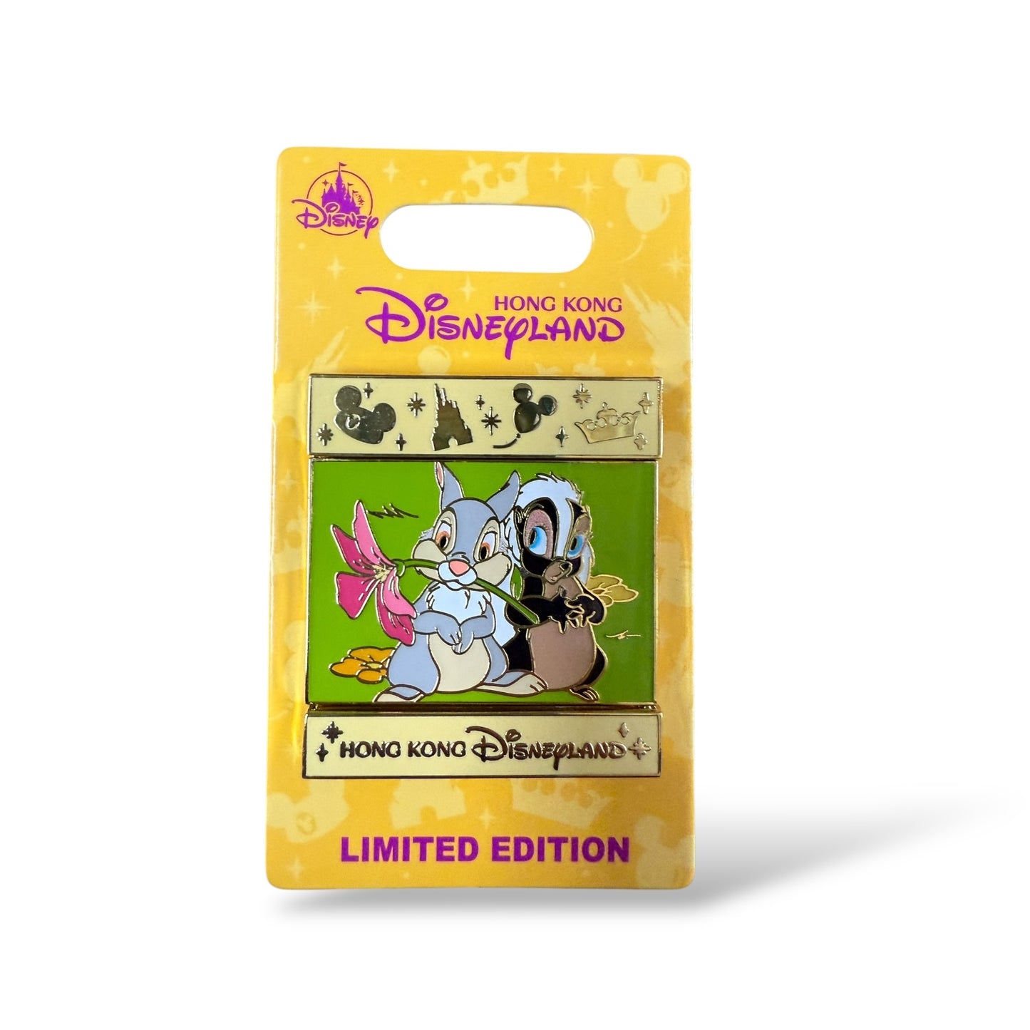 HKDL Flipping Slide Bambi Pin