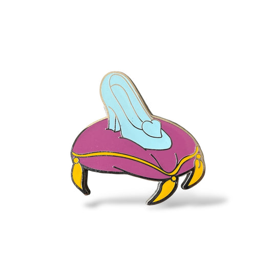 Disney Parks Cinderella Booster Glass Slipper Pin