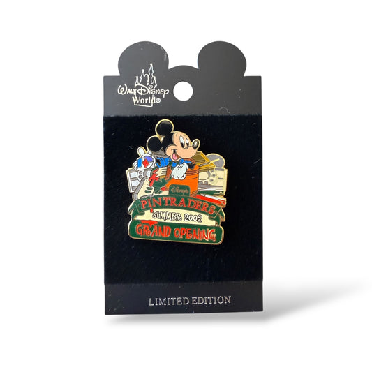 WDW Mickey Mouse Pin Traders Summer 2002 Grand Opening Pin