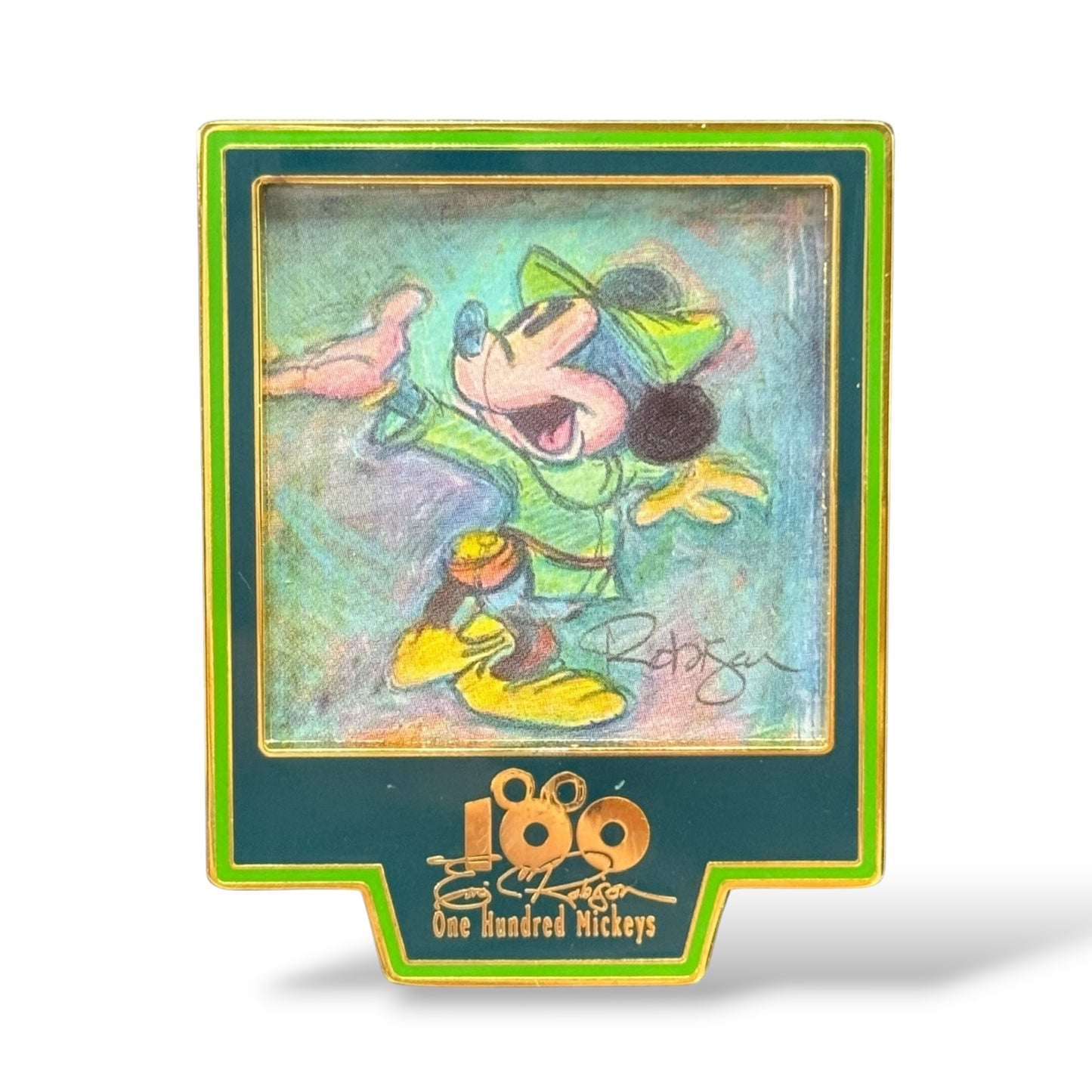 DLR One Hundred Mickeys Brave Little Tailor Going Home Pin