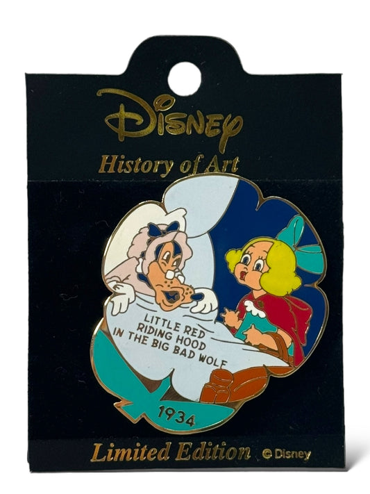 JDS History of Art Little Red Riding Hood in The Big Bad Wolf Pin