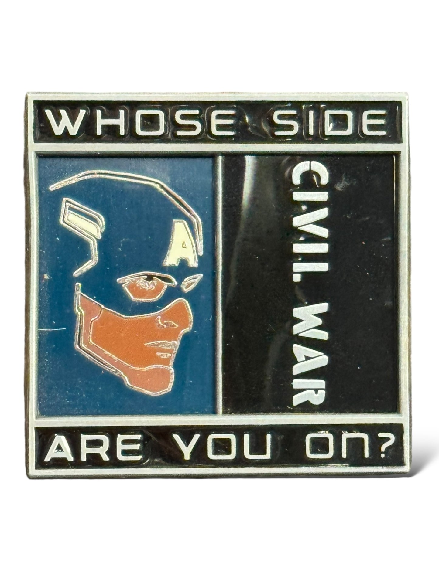 Disney Parks Captain America Civil War Whose Side Are You On? Pin