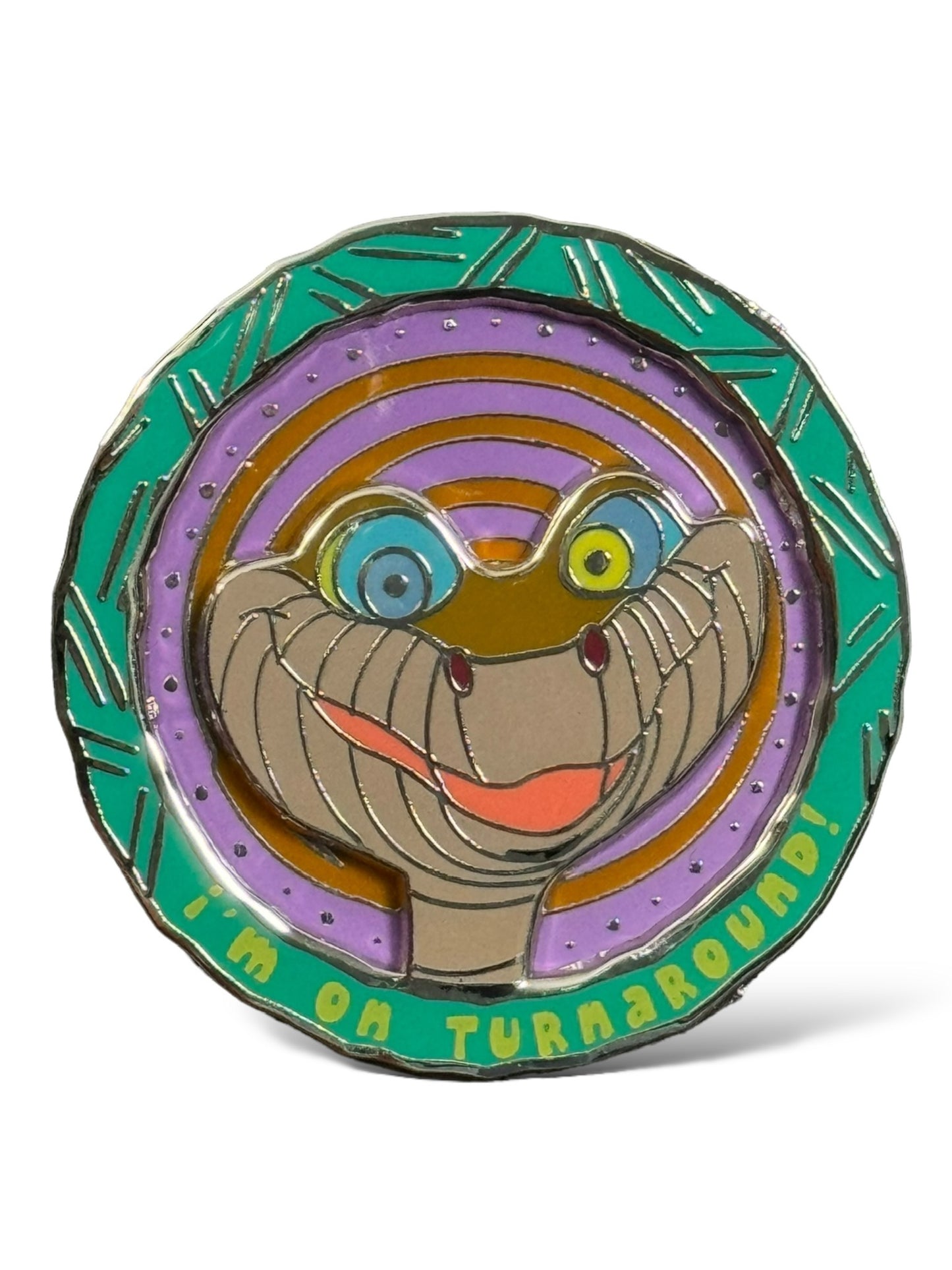 DEC Kaa Jungle Book Spinner I'm on Turnaround! Pin