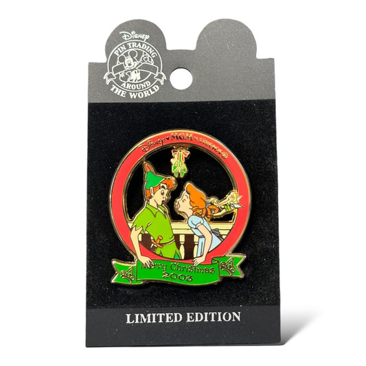 WDW Christmas Mistletoe Peter Pan & Wendy Pin