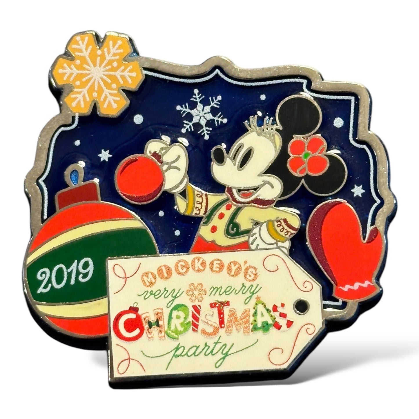 WDW Mickey's Very Merry Christmas Party 2019 Minnie Pin