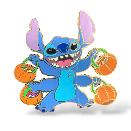 Disney Auctions Stitch Trick-or-Treat Pin