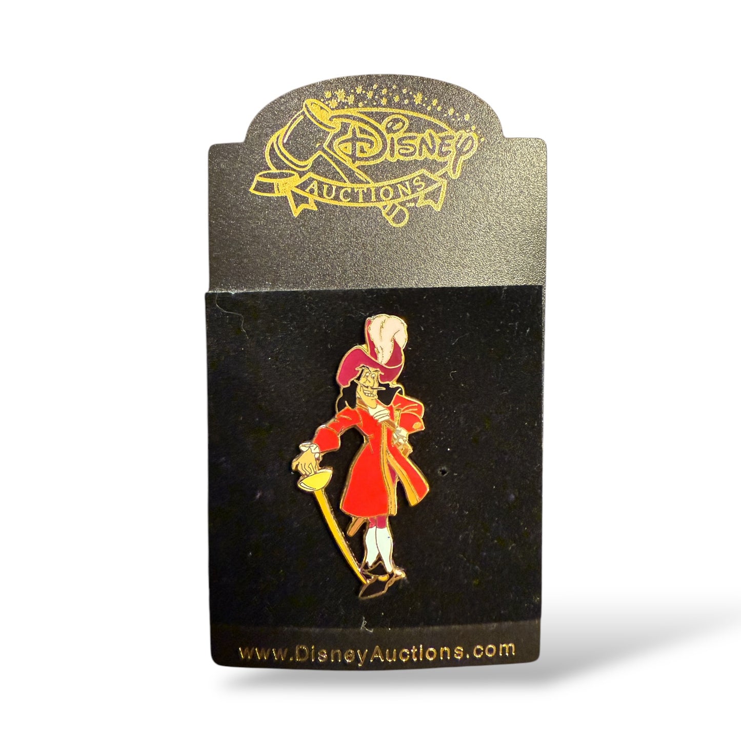Disney Auctions Captain Hook Posing Pin