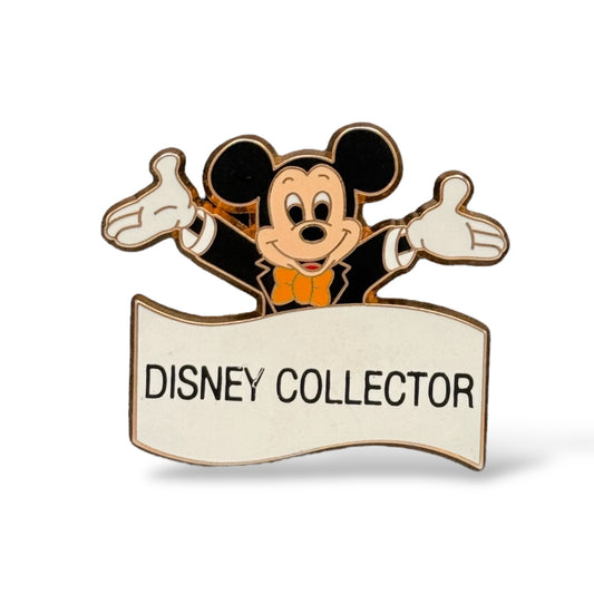 Disney Collector Mickey Orange Bow-Tie Fantasy Pin