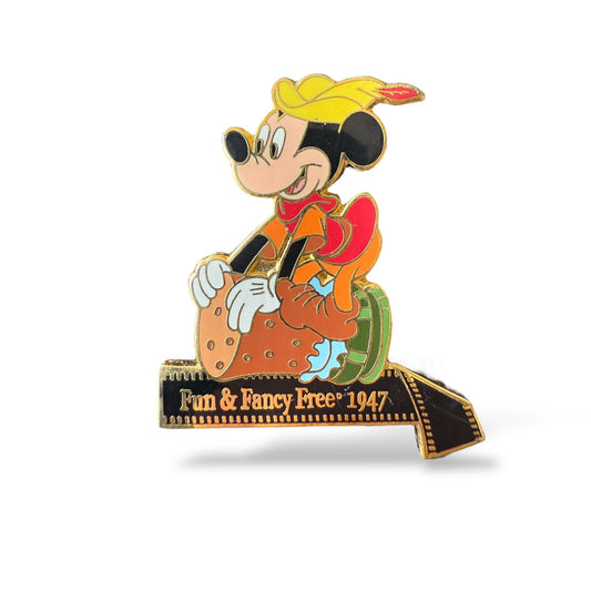 WDW Mickey Through the Years Filmstrip Fun and Fancy Free 1947 Pin