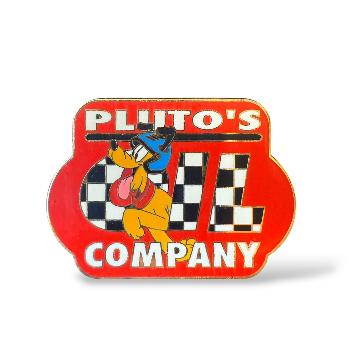 WDW Race Time Pluto's Oil Company Pin