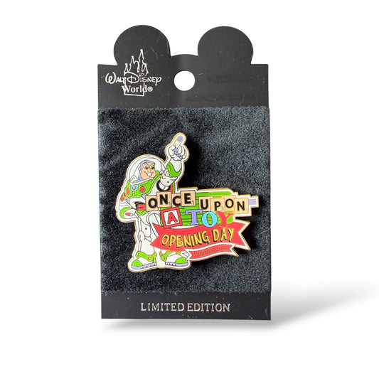 WDW Buzz Lightyear Once Upon A Toy Opening Day Pin