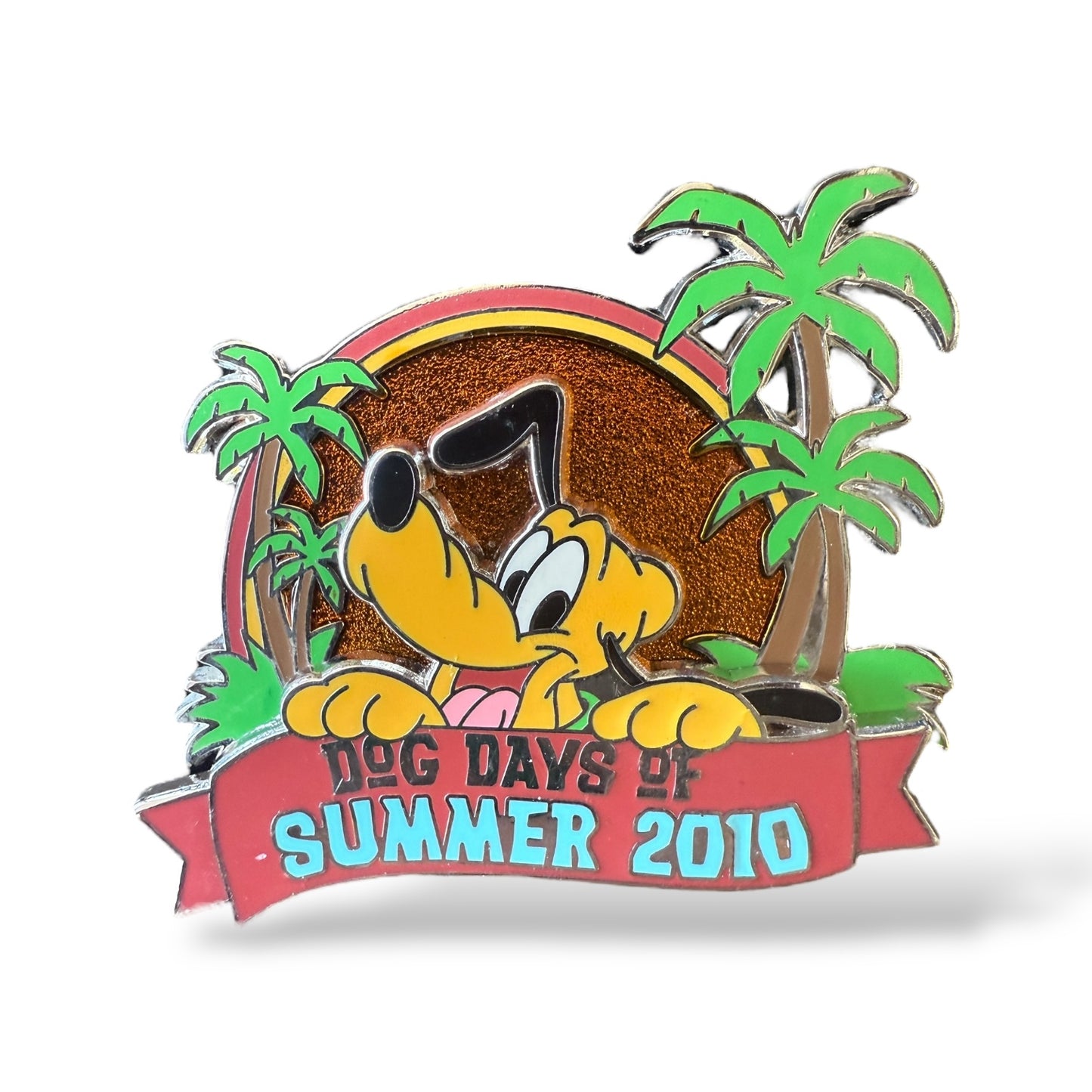 Disney Parks Dog Days of Summer 2010 Pluto Pin