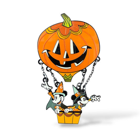 DLRP Halloween 2025 Mickey and Minnie in a Hot Air Balloon Pin